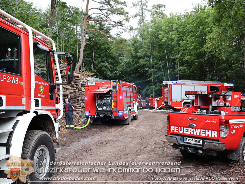 20240601 Abschnittsbung Waldbrand" 2024 in Furth-Pottenstein-Weissenbach  Foto: ASB Markus Hackl AFKDO Pottenstein