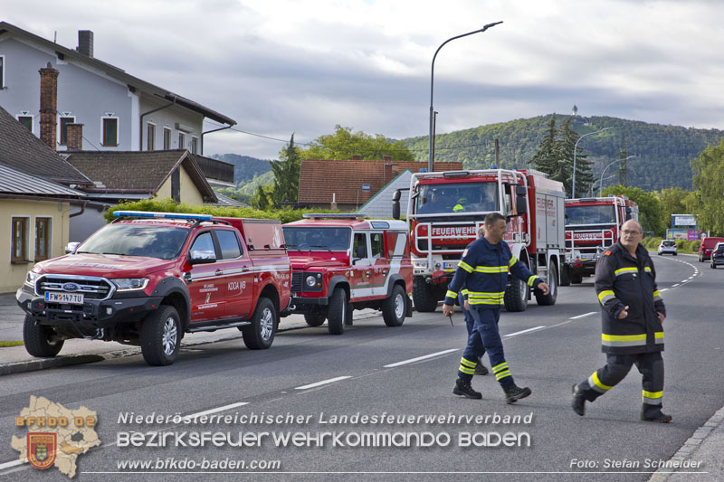 20240601 Abschnittsbung Waldbrand" 2024 in Furth-Pottenstein-Weissenbach Foto: Stefan Schneider S5/BFKDO Baden