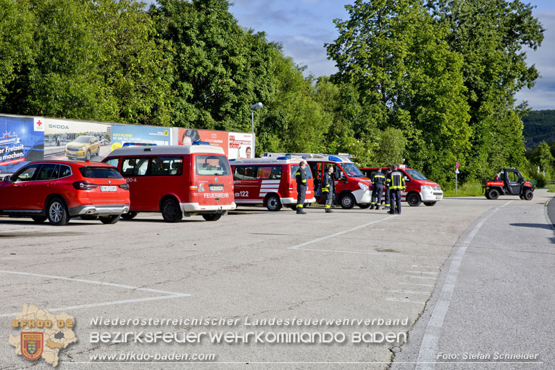 20240601 Abschnittsbung Waldbrand" 2024 in Furth-Pottenstein-Weissenbach Foto: Stefan Schneider S5/BFKDO Baden