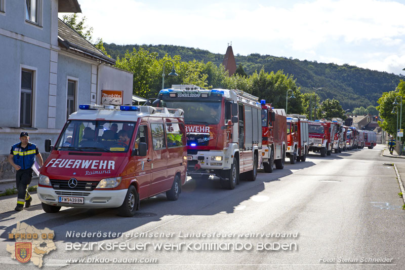 20240601 Abschnittsbung Waldbrand" 2024 in Furth-Pottenstein-Weissenbach Foto: Stefan Schneider S5/BFKDO Baden