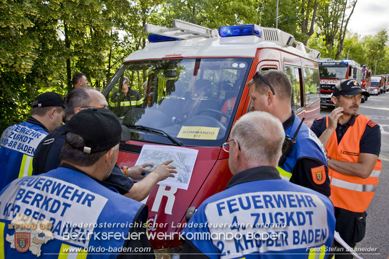 20240601 Abschnittsbung Waldbrand" 2024 in Furth-Pottenstein-Weissenbach Foto: Stefan Schneider S5/BFKDO Baden