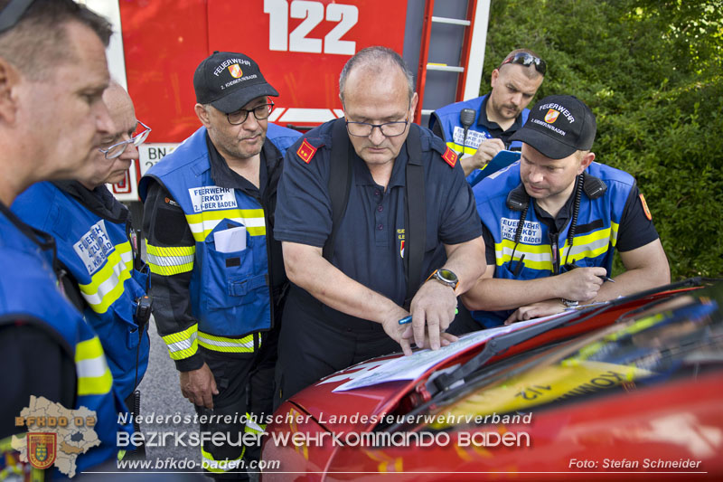 20240601 Abschnittsbung Waldbrand" 2024 in Furth-Pottenstein-Weissenbach Foto: Stefan Schneider S5/BFKDO Baden