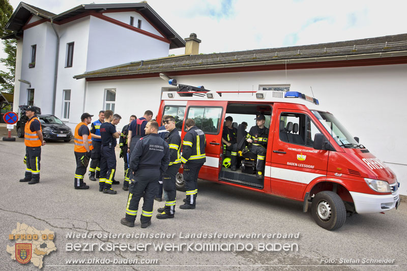 20240601 Abschnittsbung Waldbrand" 2024 in Furth-Pottenstein-Weissenbach Foto: Stefan Schneider S5/BFKDO Baden