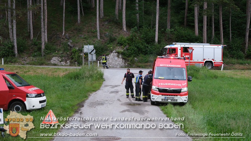 20240601 Abschnittsbung Waldbrand" 2024 in Furth-Pottenstein-Weissenbach Foto: Taxberger FF dlitz