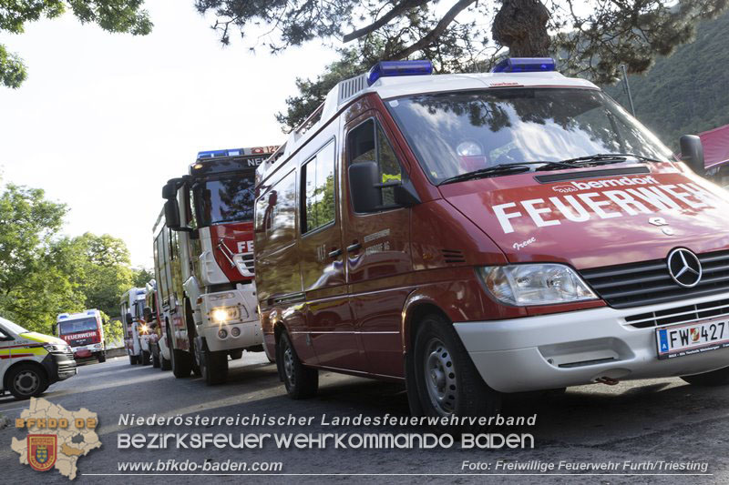 20240601 Abschnittsbung Waldbrand" 2024 in Furth-Pottenstein-Weissenbach  Foto: Sandra Partl FF Furth a.d.Triesting