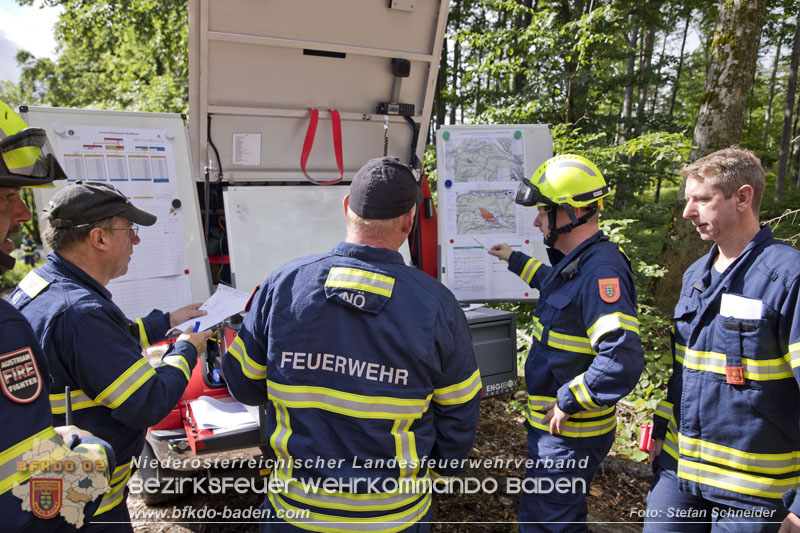 20240601 Abschnittsbung Waldbrand" 2024 in Furth-Pottenstein-Weissenbach Foto: Stefan Schneider S5/BFKDO Baden