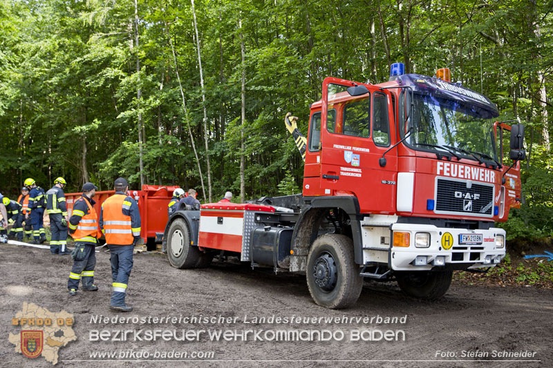 20240601 Abschnittsbung Waldbrand" 2024 in Furth-Pottenstein-Weissenbach Foto: Stefan Schneider S5/BFKDO Baden