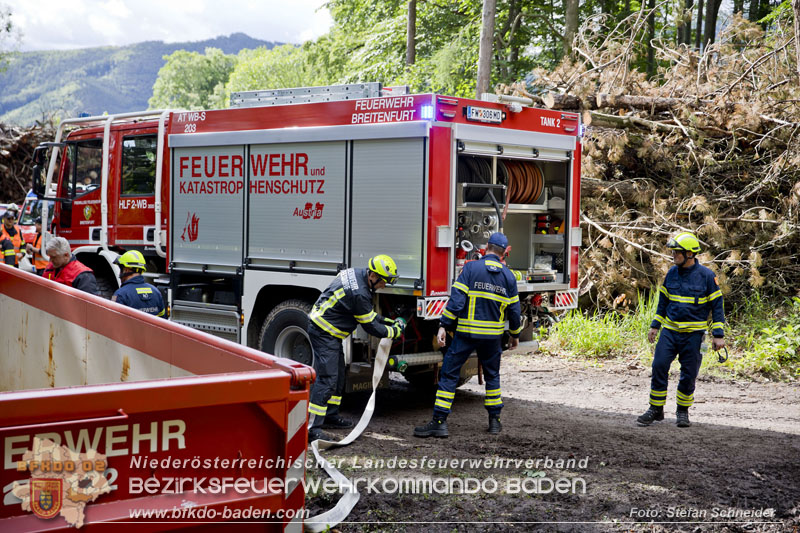 20240601 Abschnittsbung Waldbrand" 2024 in Furth-Pottenstein-Weissenbach Foto: Stefan Schneider S5/BFKDO Baden