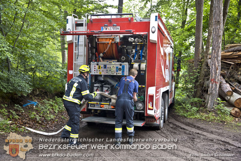 20240601 Abschnittsbung Waldbrand" 2024 in Furth-Pottenstein-Weissenbach Foto: Stefan Schneider S5/BFKDO Baden