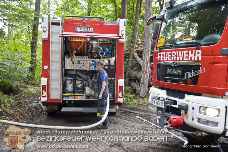 20240601 Abschnittsbung Waldbrand" 2024 in Furth-Pottenstein-Weissenbach Foto: Stefan Schneider S5/BFKDO Baden