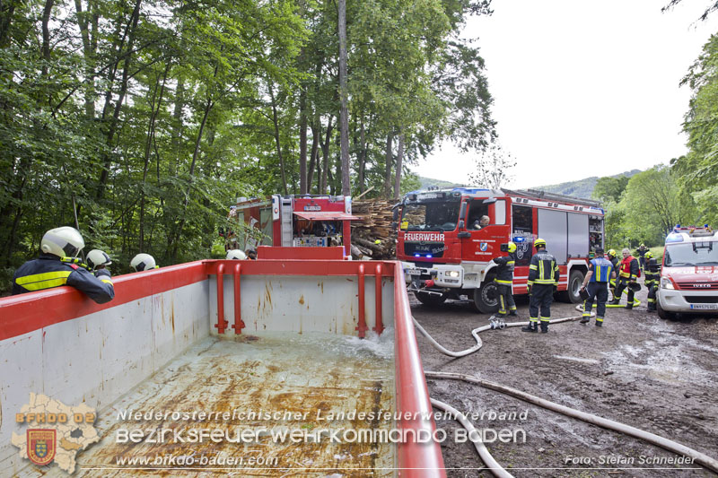 20240601 Abschnittsbung Waldbrand" 2024 in Furth-Pottenstein-Weissenbach Foto: Stefan Schneider S5/BFKDO Baden