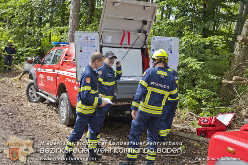 20240601 Abschnittsbung Waldbrand" 2024 in Furth-Pottenstein-Weissenbach Foto: Stefan Schneider S5/BFKDO Baden