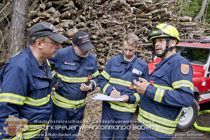 20240601 Abschnittsbung Waldbrand" 2024 in Furth-Pottenstein-Weissenbach  Foto: Stefan Schneider S5/BFKDO Baden