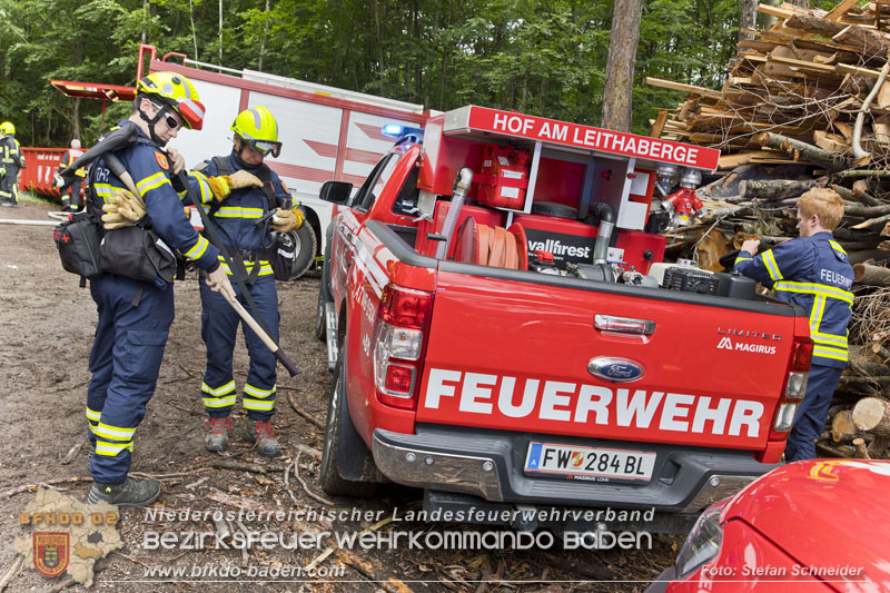 20240601 Abschnittsbung Waldbrand" 2024 in Furth-Pottenstein-Weissenbach  Foto: Stefan Schneider S5/BFKDO Baden