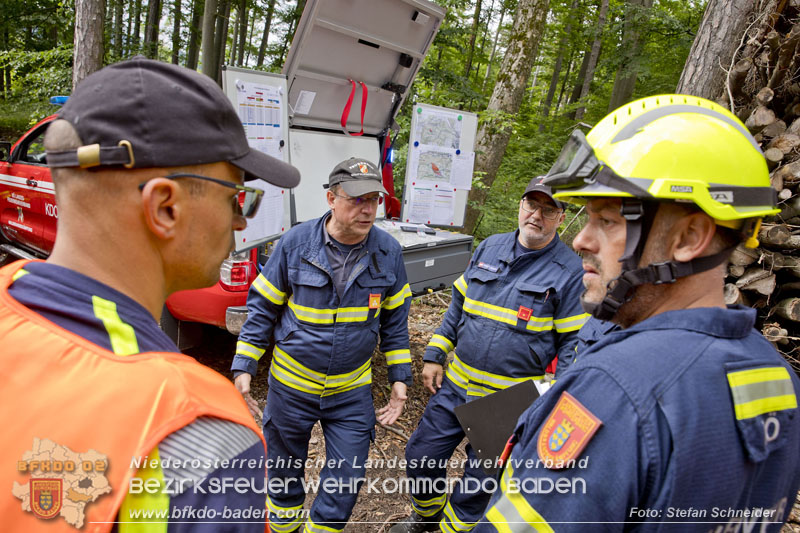 20240601 Abschnittsbung Waldbrand" 2024 in Furth-Pottenstein-Weissenbach  Foto: Stefan Schneider S5/BFKDO Baden