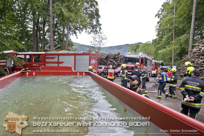 20240601 Abschnittsbung Waldbrand" 2024 in Furth-Pottenstein-Weissenbach  Foto: Stefan Schneider S5/BFKDO Baden