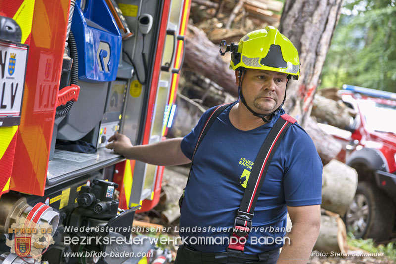 20240601 Abschnittsbung Waldbrand" 2024 in Furth-Pottenstein-Weissenbach Foto: Stefan Schneider S5/BFKDO Baden