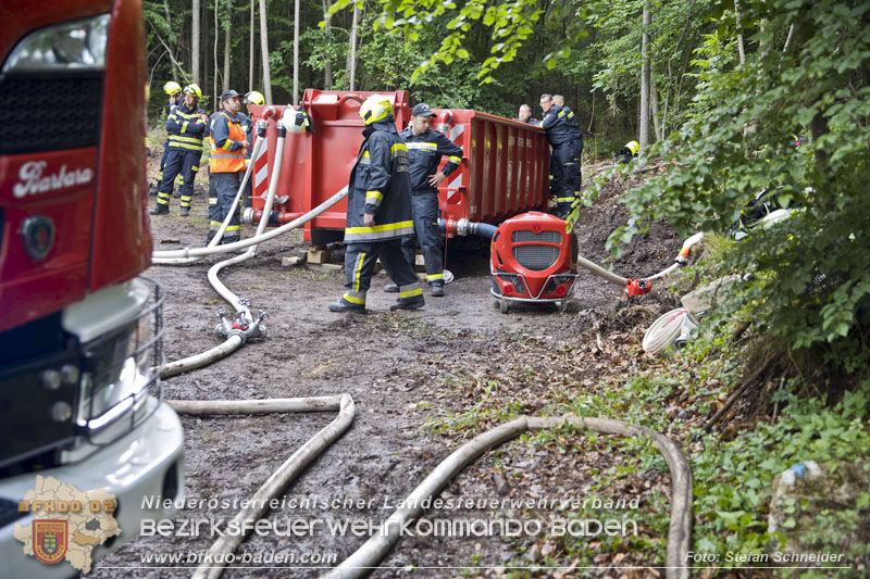 20240601 Abschnittsbung Waldbrand" 2024 in Furth-Pottenstein-Weissenbach Foto: Stefan Schneider S5/BFKDO Baden