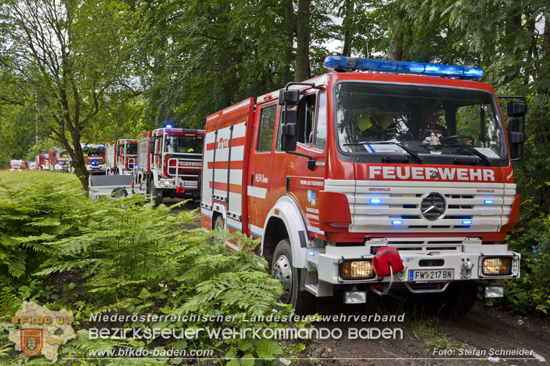 20240601 Abschnittsbung Waldbrand" 2024 in Furth-Pottenstein-Weissenbach Foto: Stefan Schneider S5/BFKDO Baden