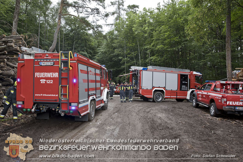 20240601 Abschnittsbung Waldbrand" 2024 in Furth-Pottenstein-Weissenbach Foto: Stefan Schneider S5/BFKDO Baden