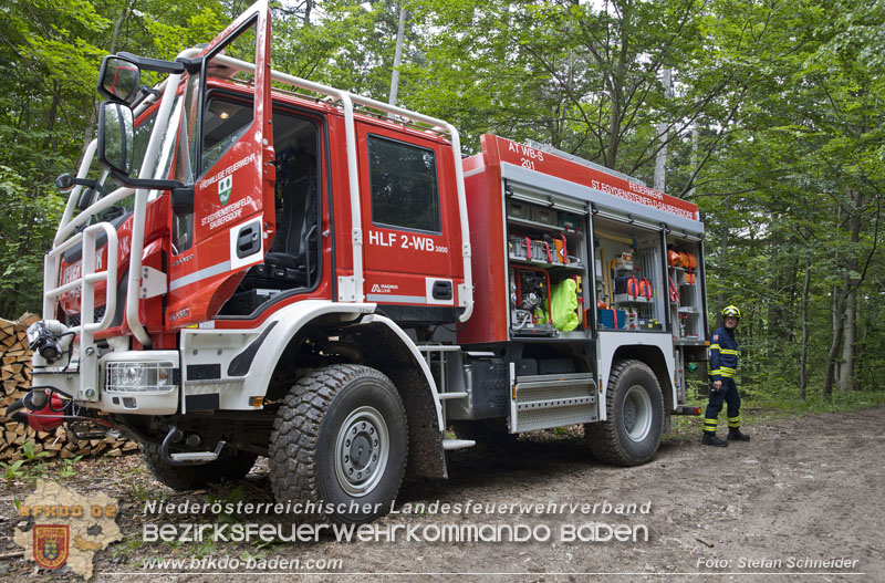 20240601 Abschnittsbung Waldbrand" 2024 in Furth-Pottenstein-Weissenbach Foto: Stefan Schneider S5/BFKDO Baden