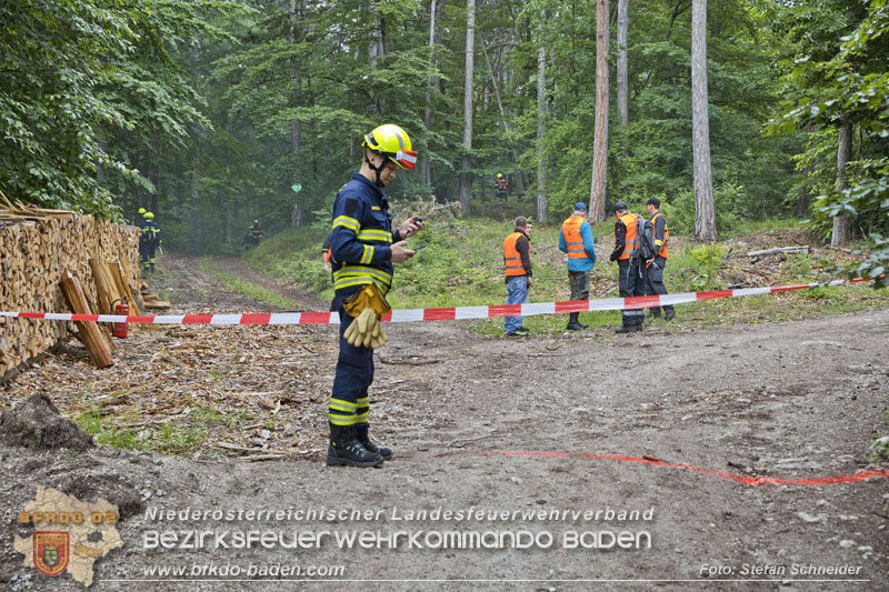 20240601 Abschnittsbung Waldbrand" 2024 in Furth-Pottenstein-Weissenbach Foto: Stefan Schneider S5/BFKDO Baden