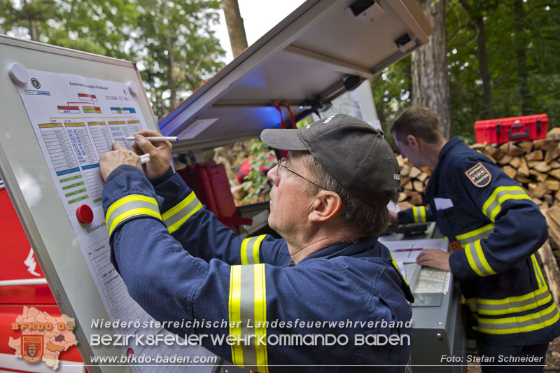 20240601 Abschnittsbung Waldbrand" 2024 in Furth-Pottenstein-Weissenbach Foto: Stefan Schneider S5/BFKDO Baden