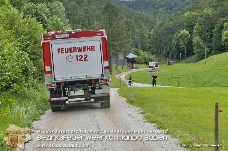 20240601 Abschnittsbung Waldbrand" 2024 in Furth-Pottenstein-Weissenbach Foto: Stefan Schneider S5/BFKDO Baden