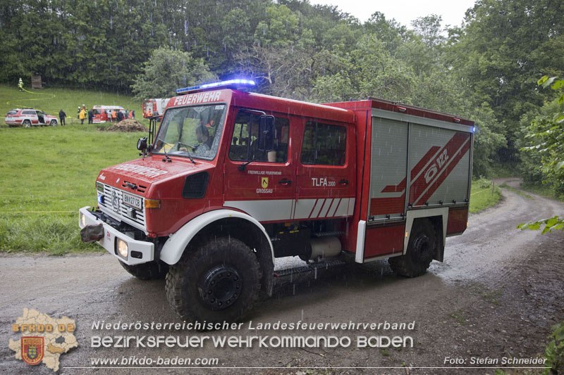 20240601 Abschnittsbung Waldbrand" 2024 in Furth-Pottenstein-Weissenbach Foto: Stefan Schneider S5/BFKDO Baden