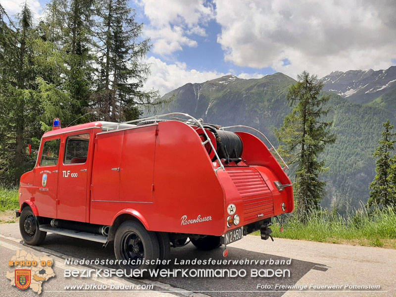 20240623-20 Teilnahme mit dem TLF 100 Opel Blitz FF Pottenstein an der FW Oldtimer WM am Groglockner 