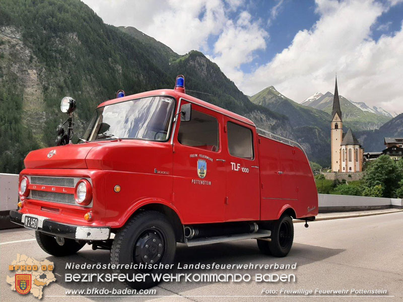 20240623-20 Teilnahme mit dem TLF 100 Opel Blitz FF Pottenstein an der FW Oldtimer WM am Groglockner 