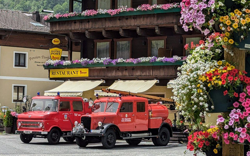 20240623-20 Teilnahme mit dem TLF 100 Opel Blitz FF Pottenstein an der FW Oldtimer WM am Groglockner 