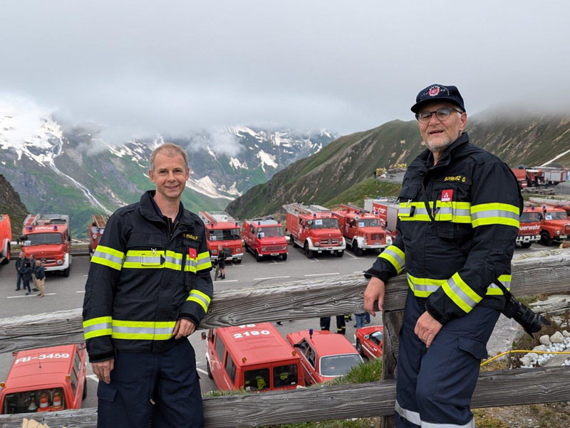 20240623-20 Teilnahme mit dem TLF 100 Opel Blitz FF Pottenstein an der FW Oldtimer WM am Groglockner 