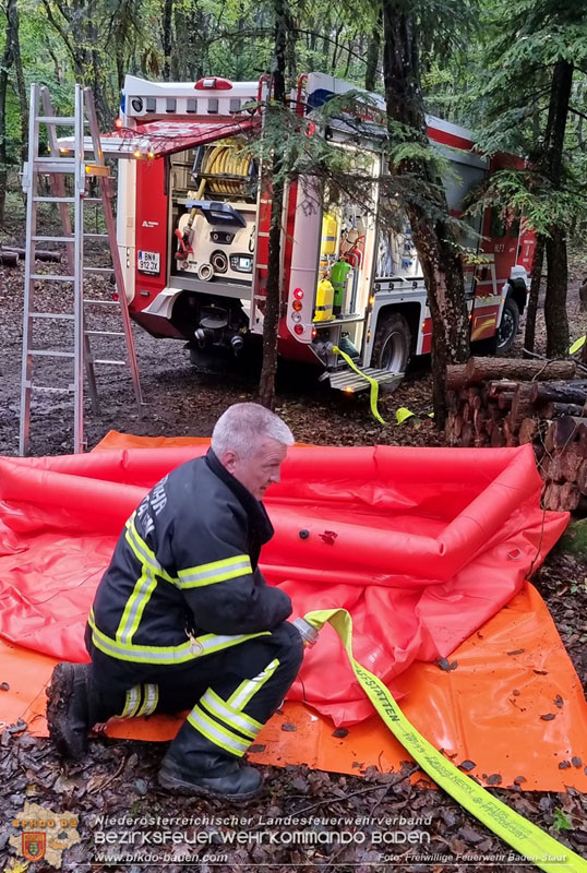 20241005_Abschnittsfeuerwehrbung in Pfaffsttten Waldgebiet Rund um die Rudolf Prokschhtte  Foto: Stefan Schneider FF Baden-Stadt