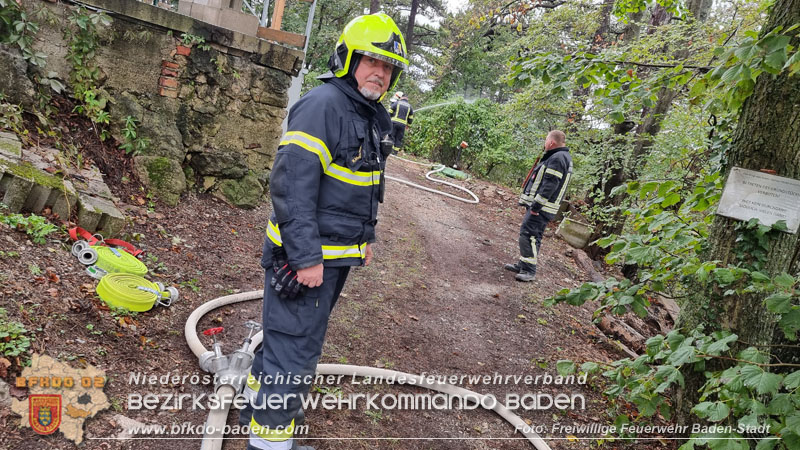 20241005_Abschnittsfeuerwehrbung in Pfaffsttten Waldgebiet Rund um die Rudolf Prokschhtte  Foto: Stefan Schneider FF Baden-Stadt