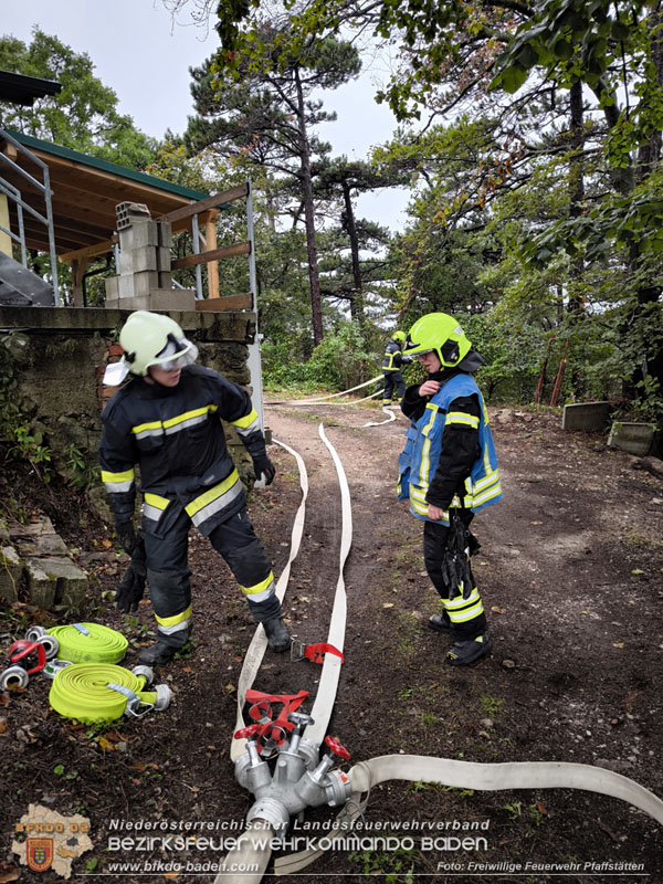 20241005_Abschnittsfeuerwehrbung in Pfaffsttten Waldgebiet Rund um die Rudolf Prokschhtte  Foto: Melanie Raimann FF Pfaffsttten