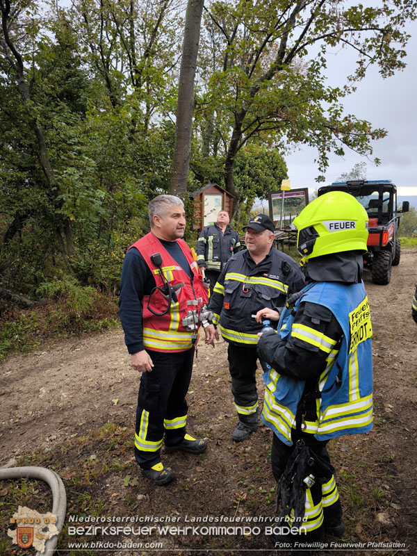 20241005_Abschnittsfeuerwehrbung in Pfaffsttten Waldgebiet Rund um die Rudolf Prokschhtte  Foto: Melanie Raimann FF Pfaffsttten